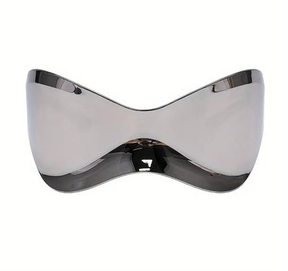 Unisex Trendy Oversized Futuristic Hip-Hop Glasses