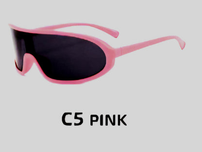 Futuristic Shield Punk Sports Sunglasses