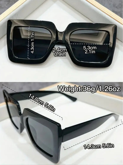 Rectangular Clear Luxury Unisex Glasses
