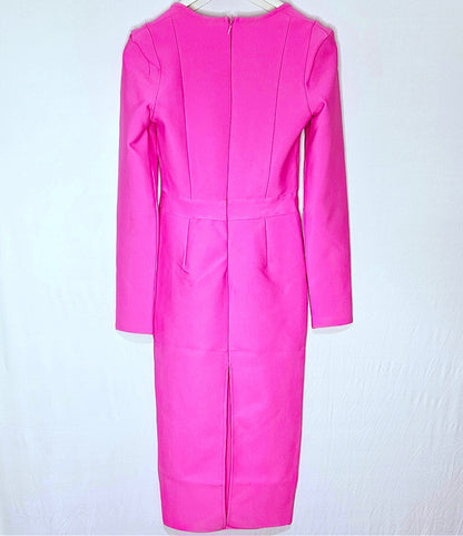 Long Sleeve Bandage Dress