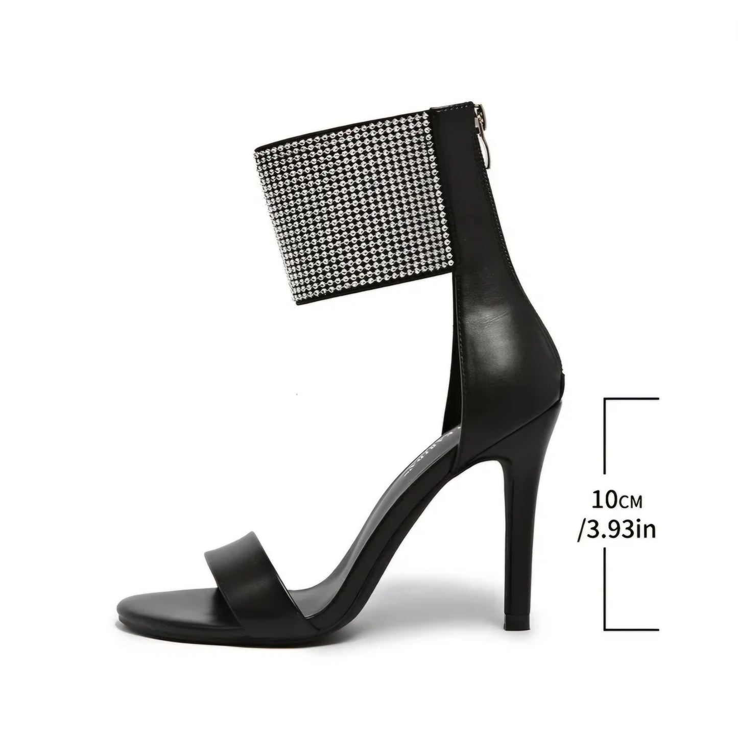 Open-Toe High-Heeled Sandals
