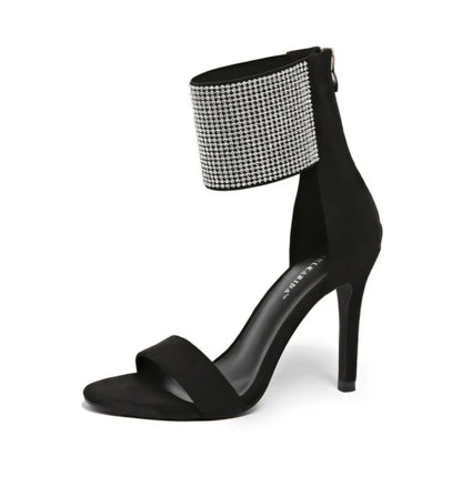 Open-Toe High-Heeled Sandals