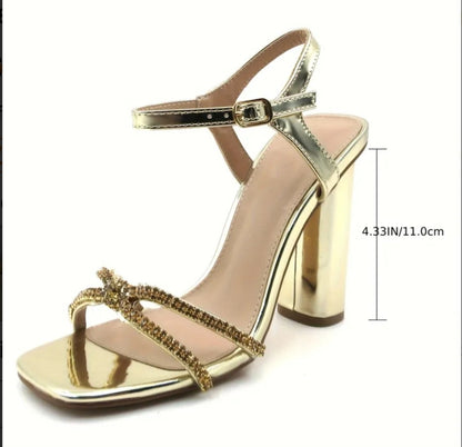 Ankle Strap Dressy High Heel Sandals