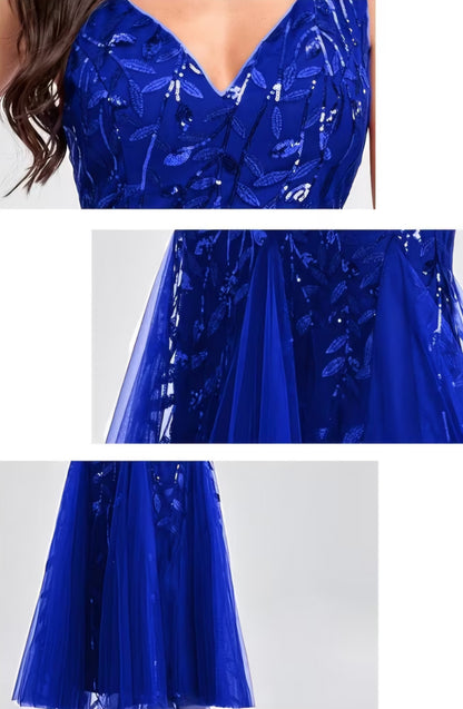 Elegant Embroidered Body-Hugging Mermaid Dress