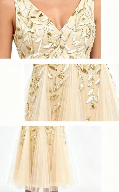 Elegant Embroidered Body-Hugging Mermaid Dress