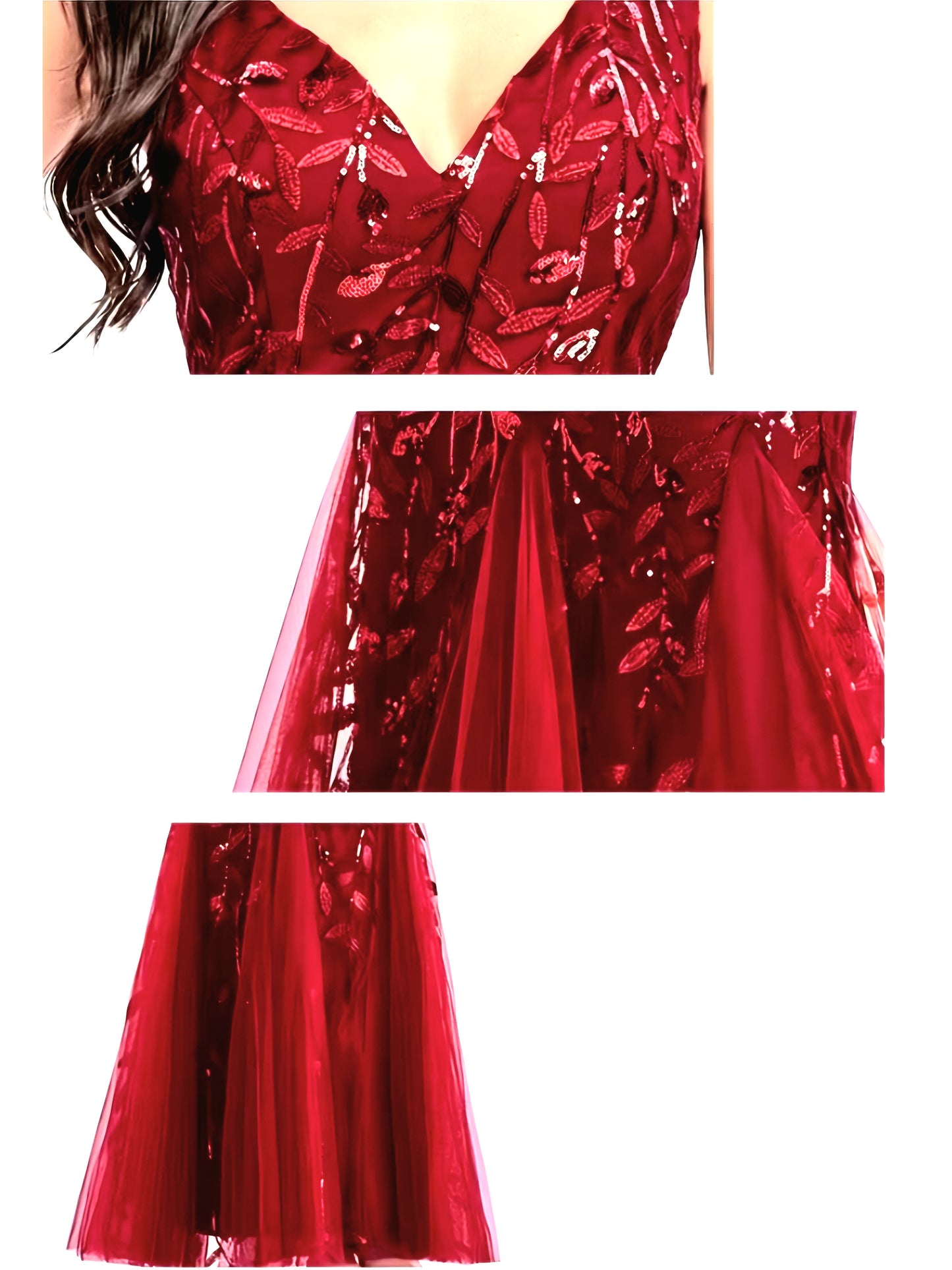 Elegant Embroidered Body-Hugging Mermaid Dress