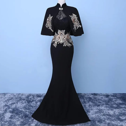 Fishtail Evening Dress