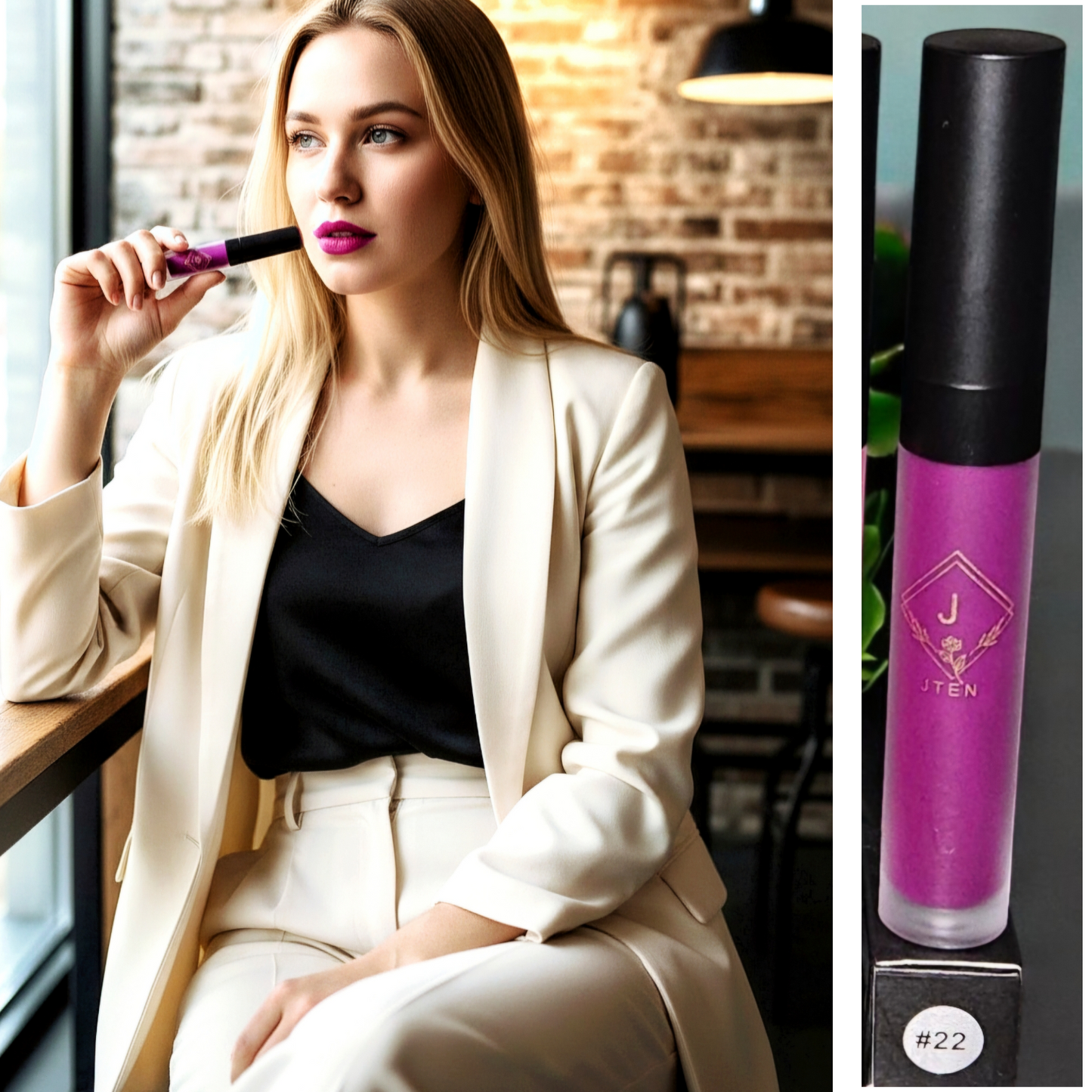 JTEN's Matte Velvet Liquid Lipsticks