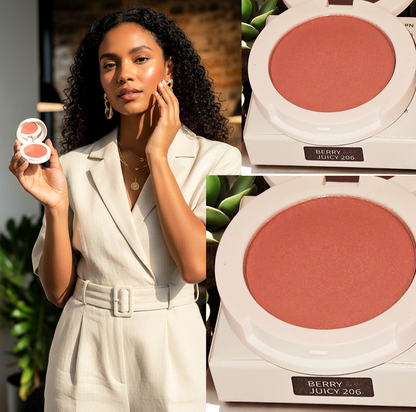 JTEN'S Compact Radiant Silk Highlight Blush-Powders
