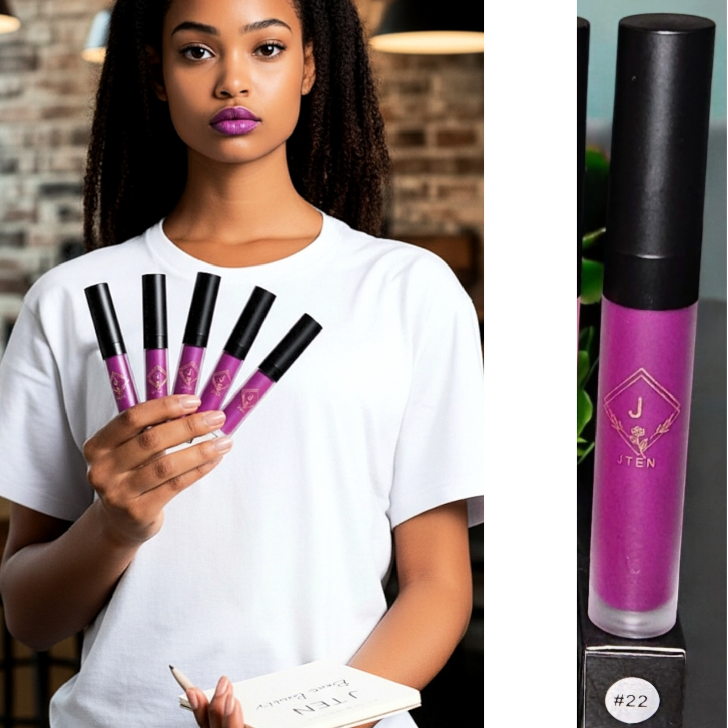 JTEN's Matte Velvet Liquid Lipsticks