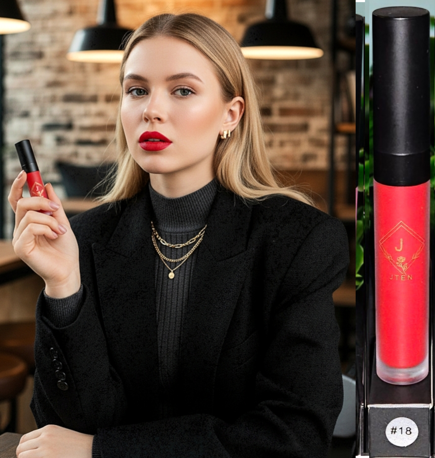 JTEN's Matte Velvet Liquid Lipsticks