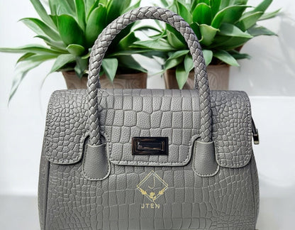 French Crocodile Tote Bag